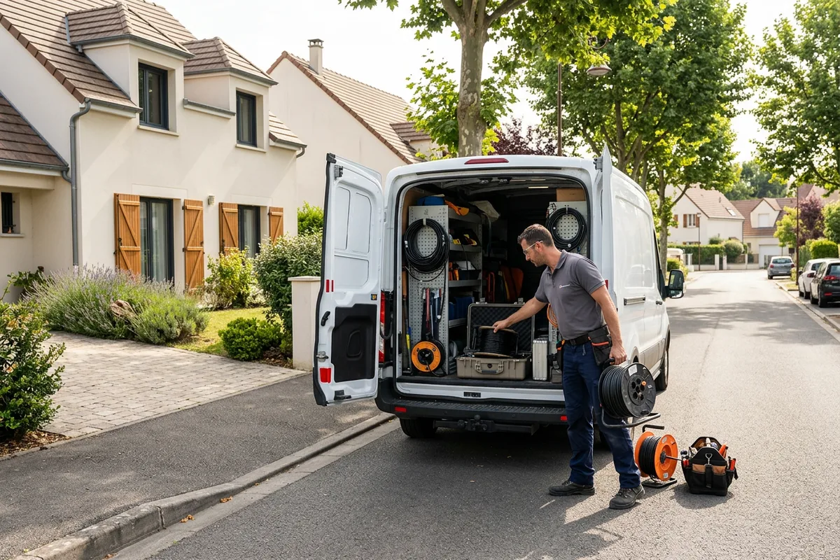 Intervention technique à domicile pour la pose d'une borne électrique à Ambon